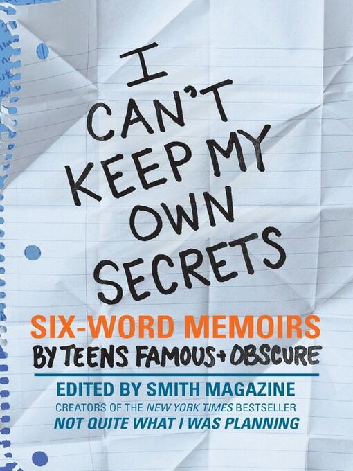 Title details for I Can't Keep My Own Secrets by Larry Smith - Wait list